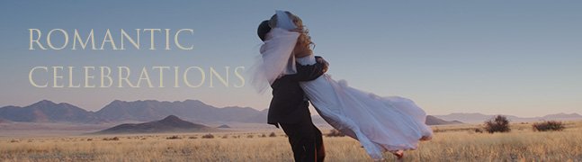 Romantic Celebrations - Robert Mark Safaris - Luxury African Safaris