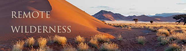 Remote Wilderness Safaris - Robert Mark Safaris - Luxury African Safaris